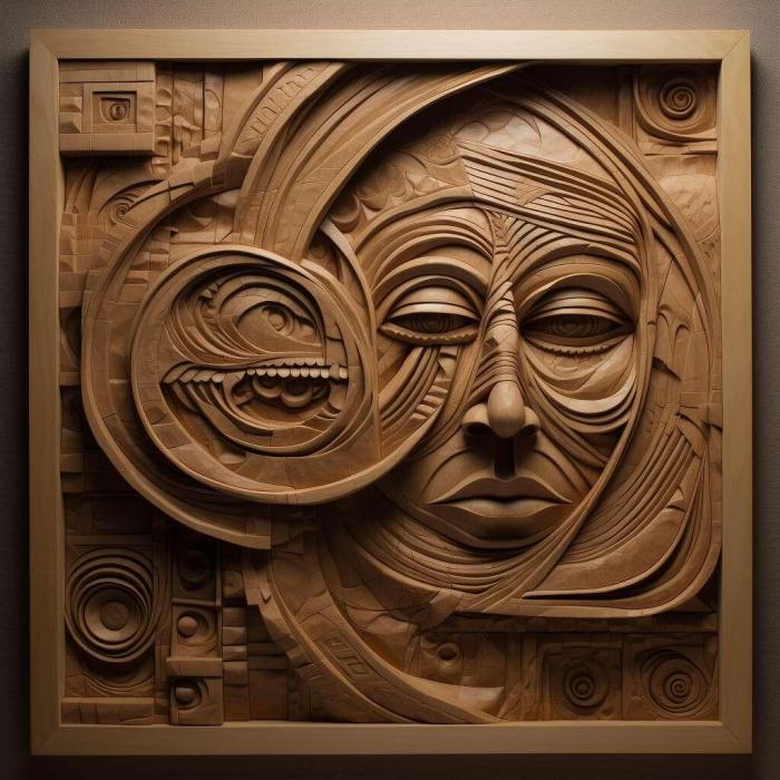 نموذج ثلاثي الأبعاد لآلة CNC 3D Art 